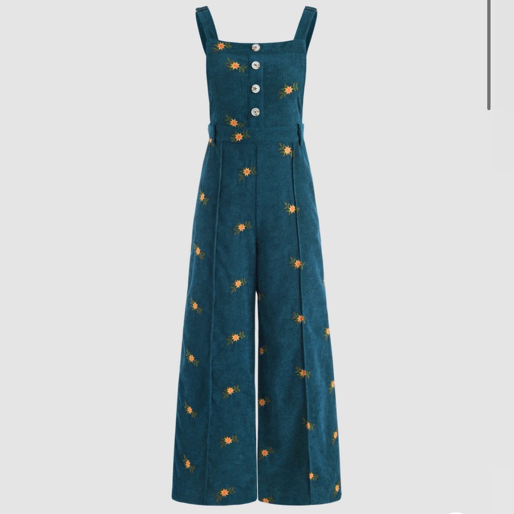 New Blue Corduroy jumpsuit